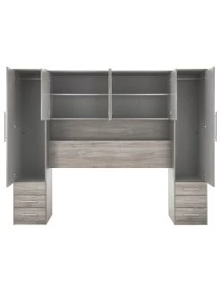 Very Home Home Essentials - Prague Overbed Unit - FSC® Certified -Home Comprehensive 2BJ3N SQ5 0000000005 GREY SLd1