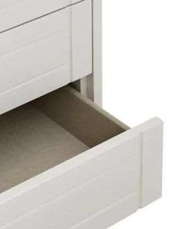 One Call Alderley Ready Assembled 2-Drawer Bedside Cabinet 9 One Call Alderley Ready Assembled 2-Drawer Bedside Cabinet -Home Comprehensive 3DAMR SQ4 0000000005 GREY SLd
