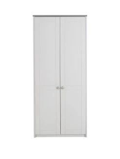 One Call Alderley Ready Assembled 2 Door Wardrobe