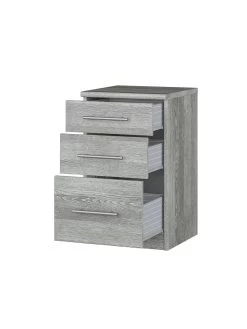 Very Home Home Essentials - Prague Graduated Bedside Cabinet -Home Comprehensive 3QXQR SQ4 0000000005 GREY SLd