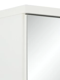 Very Home Prague 4-door Wardrobe With Mirrored Doors And Internal Chest Of 3 Drawers - FSC® Certified -Home Comprehensive 3VHJX SQ6 0000000013 WHITE SLd2