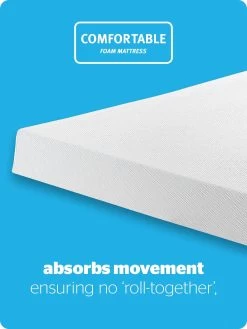 Silentnight Comfortable Foam Rolled Mattress -Home Comprehensive 3WYGF SQ3 0000000088 NO COLOR SLd1