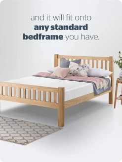 Silentnight Comfortable Foam Rolled Mattress -Home Comprehensive 3WYGF SQ4 0000000088 NO COLOR SLd2