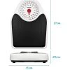 Salter Doctors Style Mechanical Scales -Home Comprehensive 4LJCW SQ1 0000000004 BLACK SLf
