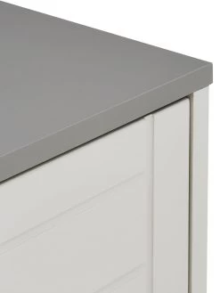One Call Alderley Ready Assembled 4 + 4 Drawer Chest -Home Comprehensive 69PAD SQ6 0000000005 GREY SLd2