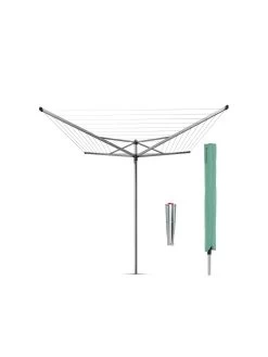 Brabantia Topspinner Rotary Airer With Metal Spear – 50m Area
