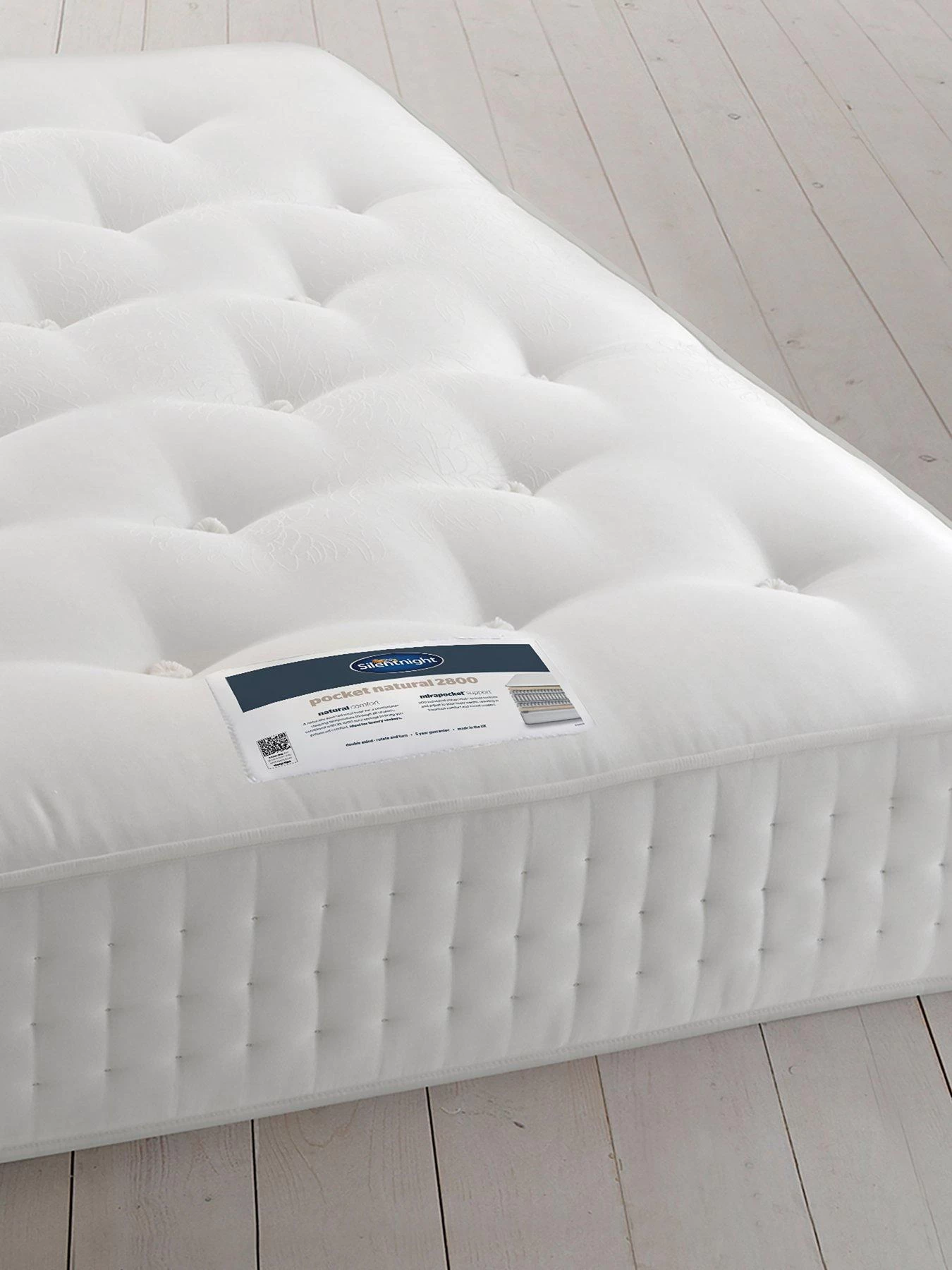 Silentnight Chloe Natural 2800 Pocket Ortho Mattress - Firm 5 Silentnight Chloe Natural 2800 Pocket Ortho Mattress - Firm - Image 3