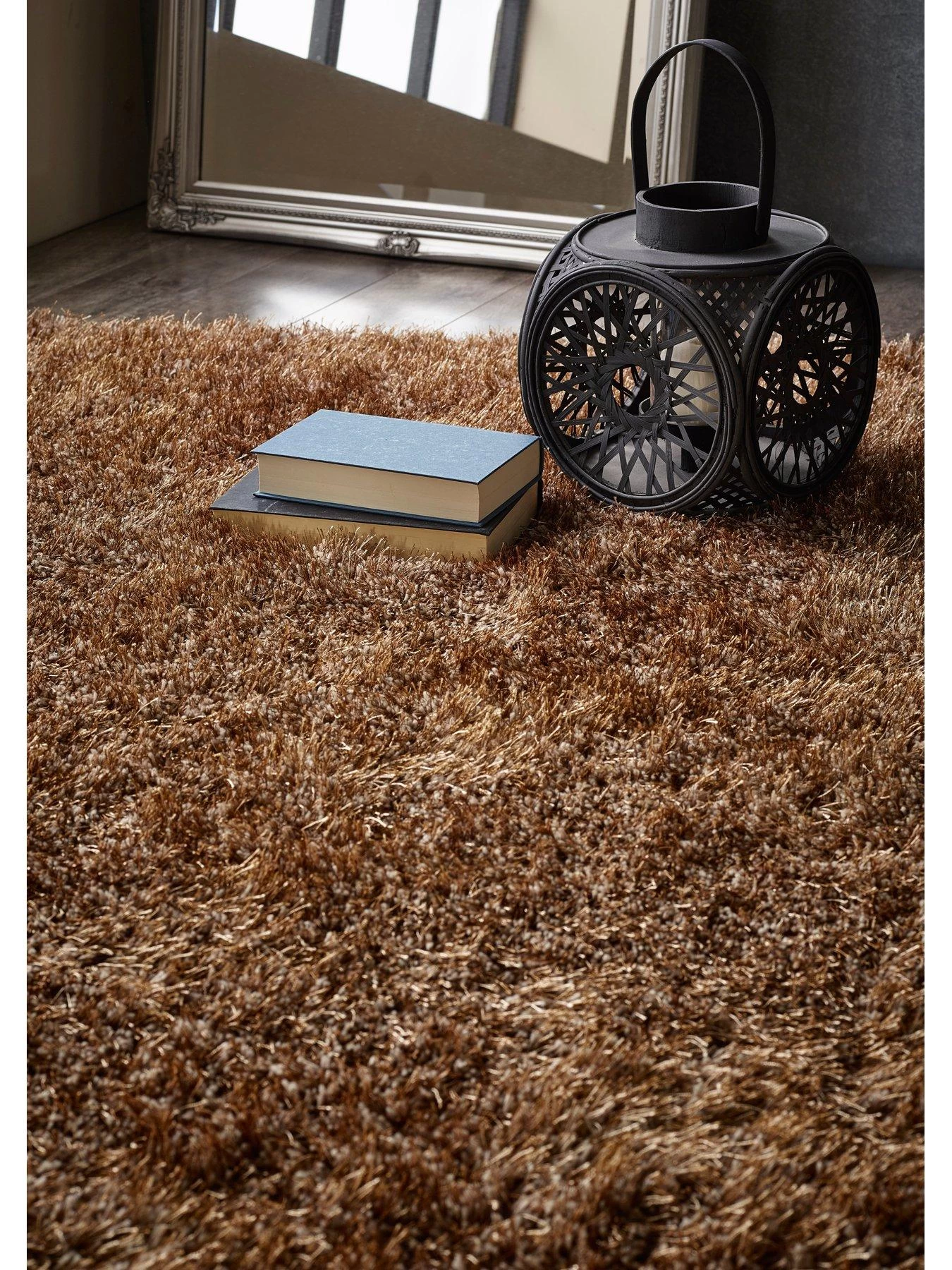 Very Home Luxury Tonal Shaggy Rug 7 Very Home Luxury Tonal Shaggy Rug - Image 5