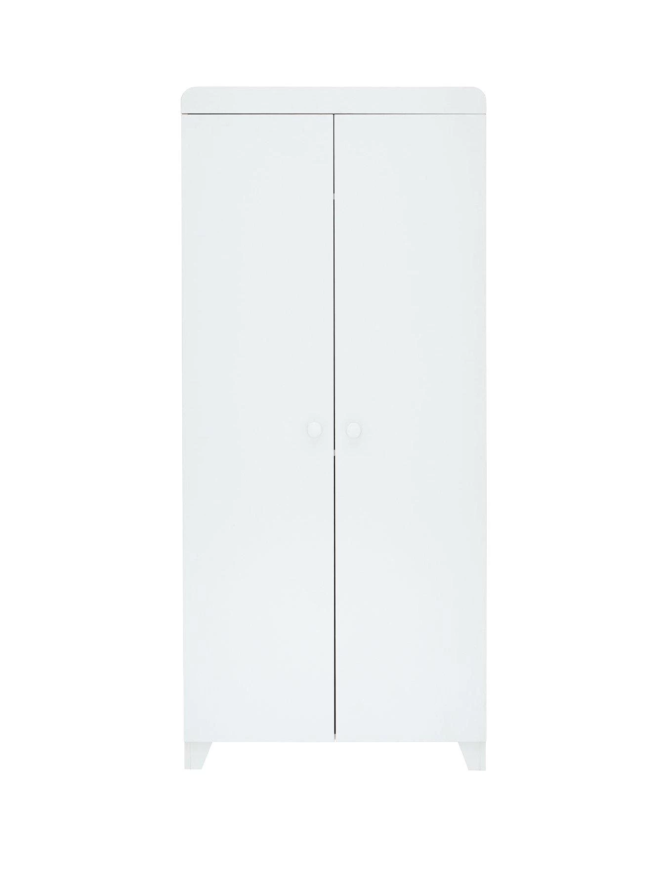 Little Acorns Classic White Wardrobe 3 Little Acorns Classic White Wardrobe