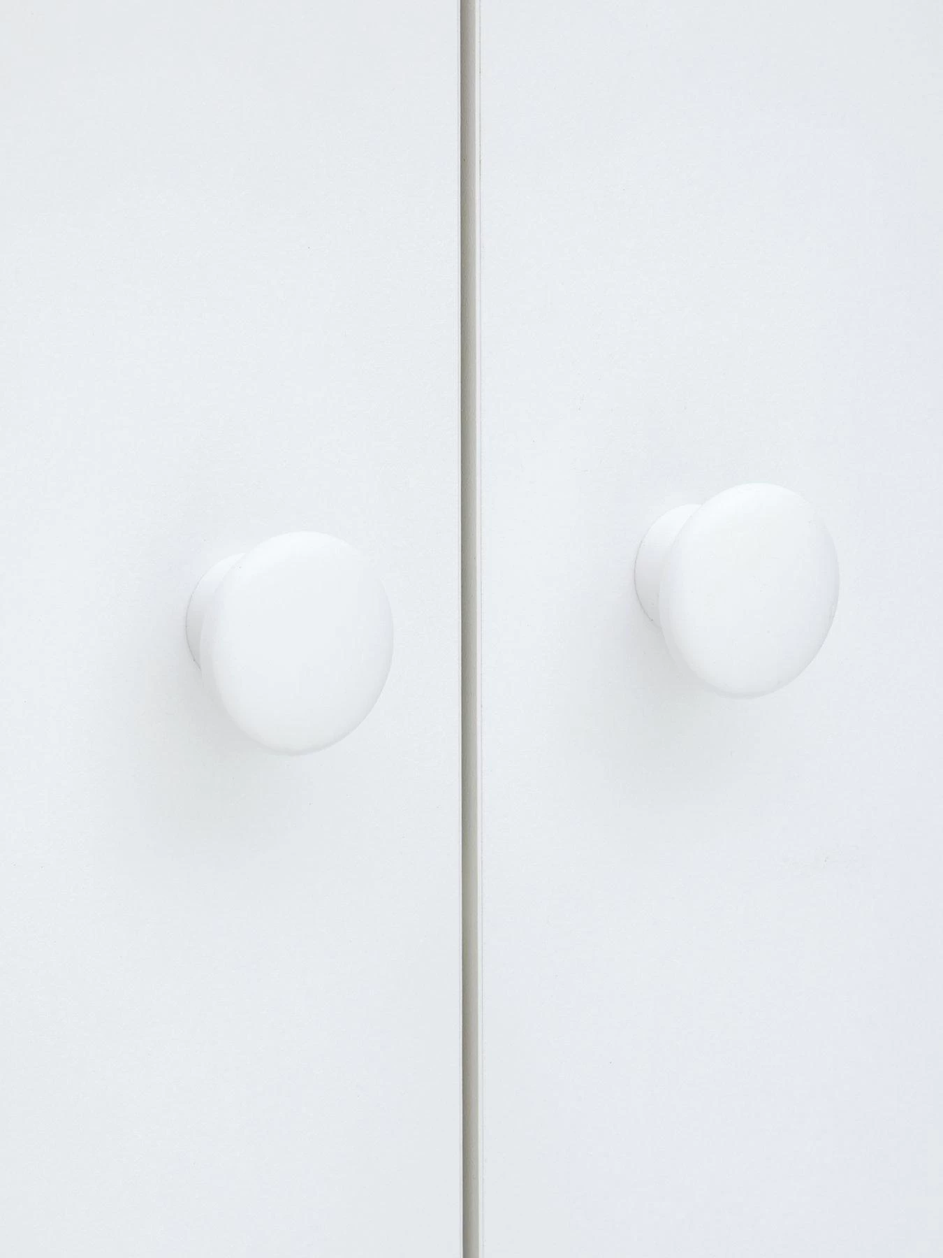 Little Acorns Classic White Wardrobe 5 Little Acorns Classic White Wardrobe - Image 3
