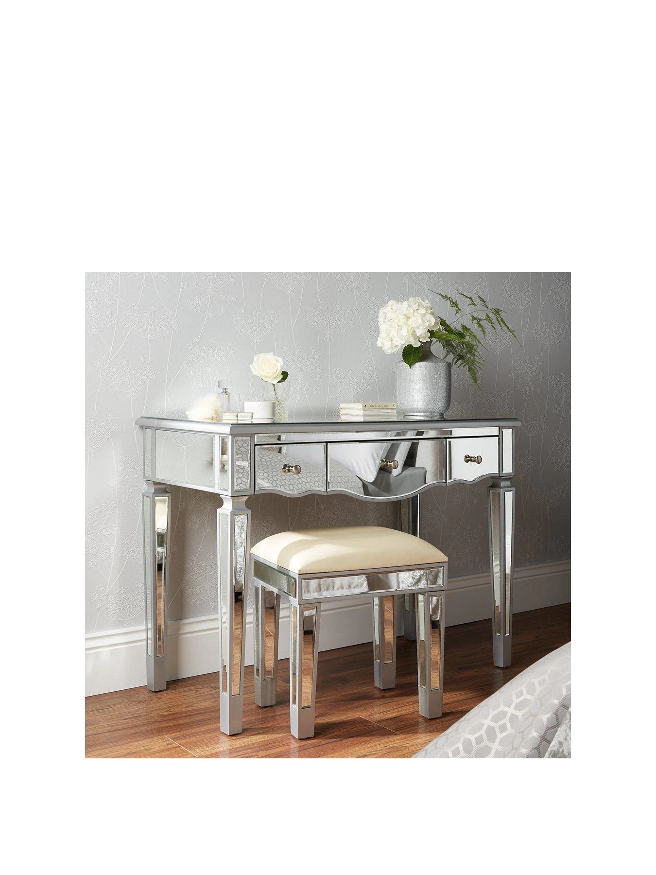 Very Home Mirage Dressing Table And Stool Set 3 Very Home Mirage Dressing Table And Stool Set