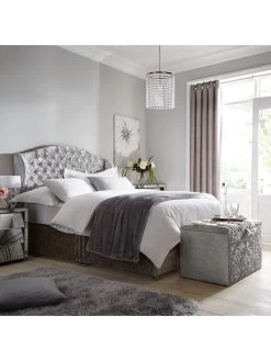 Luxe Collection From Airsprung Marilyn 1000 Pillowtop Divan Bed With Headboard And Storage Options