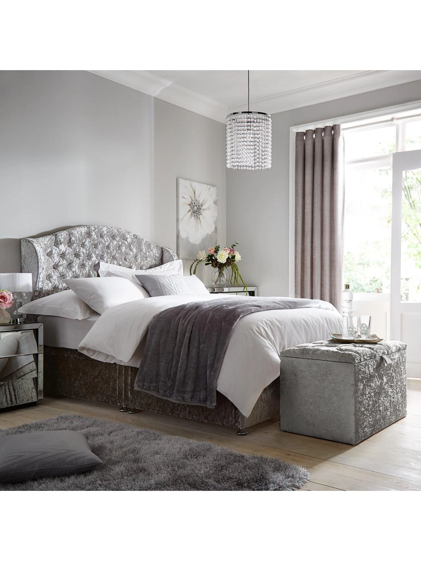 Luxe Collection From Airsprung Marilyn 1000 Pillowtop Divan Bed With Headboard And Storage Options 3 Luxe Collection From Airsprung Marilyn 1000 Pillowtop Divan Bed With Headboard And Storage Options