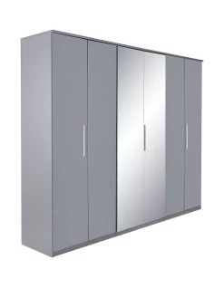 Very Home Prague Gloss 6 Door Mirrored Wardrobe - FSC® Certified 11 Very Home Prague Gloss 6 Door Mirrored Wardrobe - FSC® Certified -Home Comprehensive KNHJF SQ3 0000000563 GREY GLOSS SLa