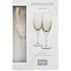 Monsoon Denby Lucille Gold White Wine Glasses