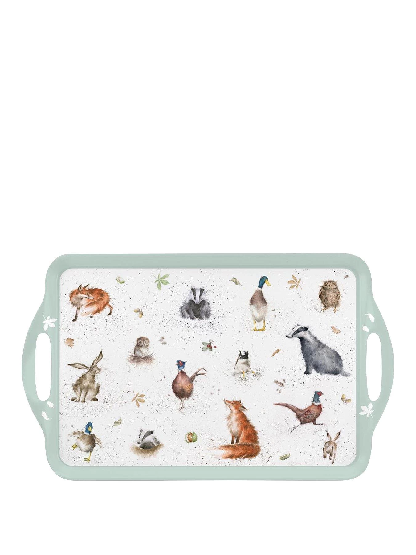 ROYAL WORCESTER Wrendale Large Melamine Tray By Pimpernel 3 ROYAL WORCESTER Wrendale Large Melamine Tray By Pimpernel