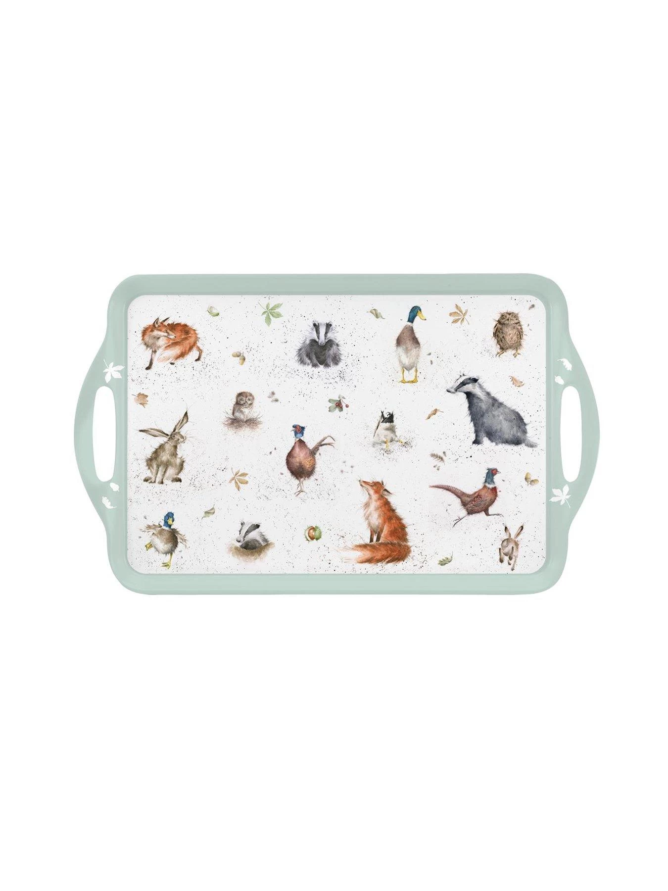 ROYAL WORCESTER Wrendale Large Melamine Tray By Pimpernel 4 ROYAL WORCESTER Wrendale Large Melamine Tray By Pimpernel - Image 2