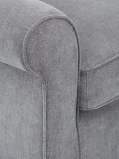 Very Home Denton Grace Chenille Fabric Wing Chair -Home Comprehensive L6P4W SQ4 0000000005 GREY SLd