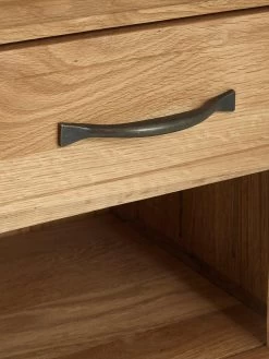 Very Home - Kingston 100% Solid Wood Ready Assembled Lamp Table -Home Comprehensive LA9VK SQ5 0000000006 OAK SLd1