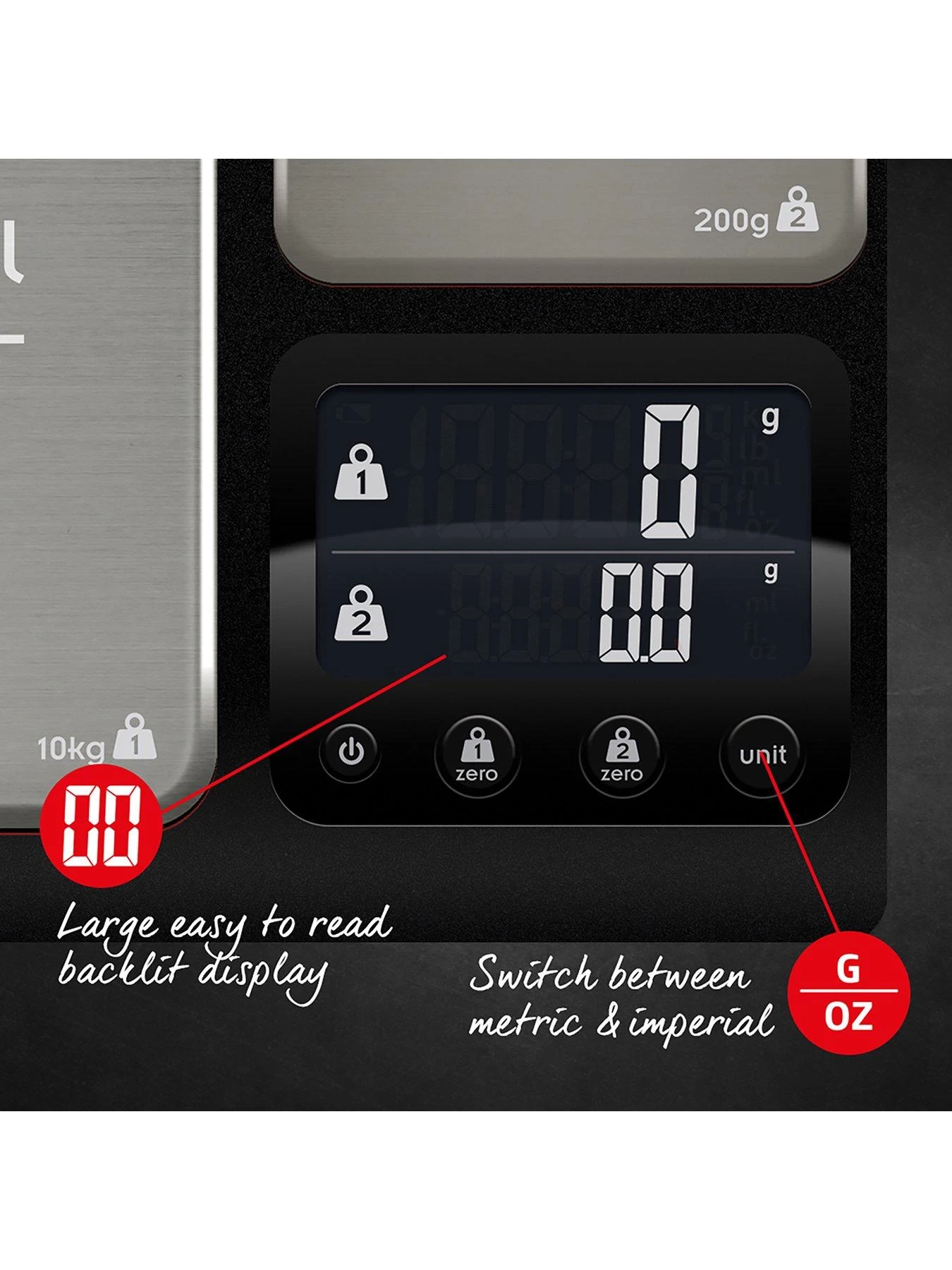 Salter Heston Blumenthal Dual Platform Precision Scale 1049 5 Salter Heston Blumenthal Dual Platform Precision Scale 1049 - Image 3