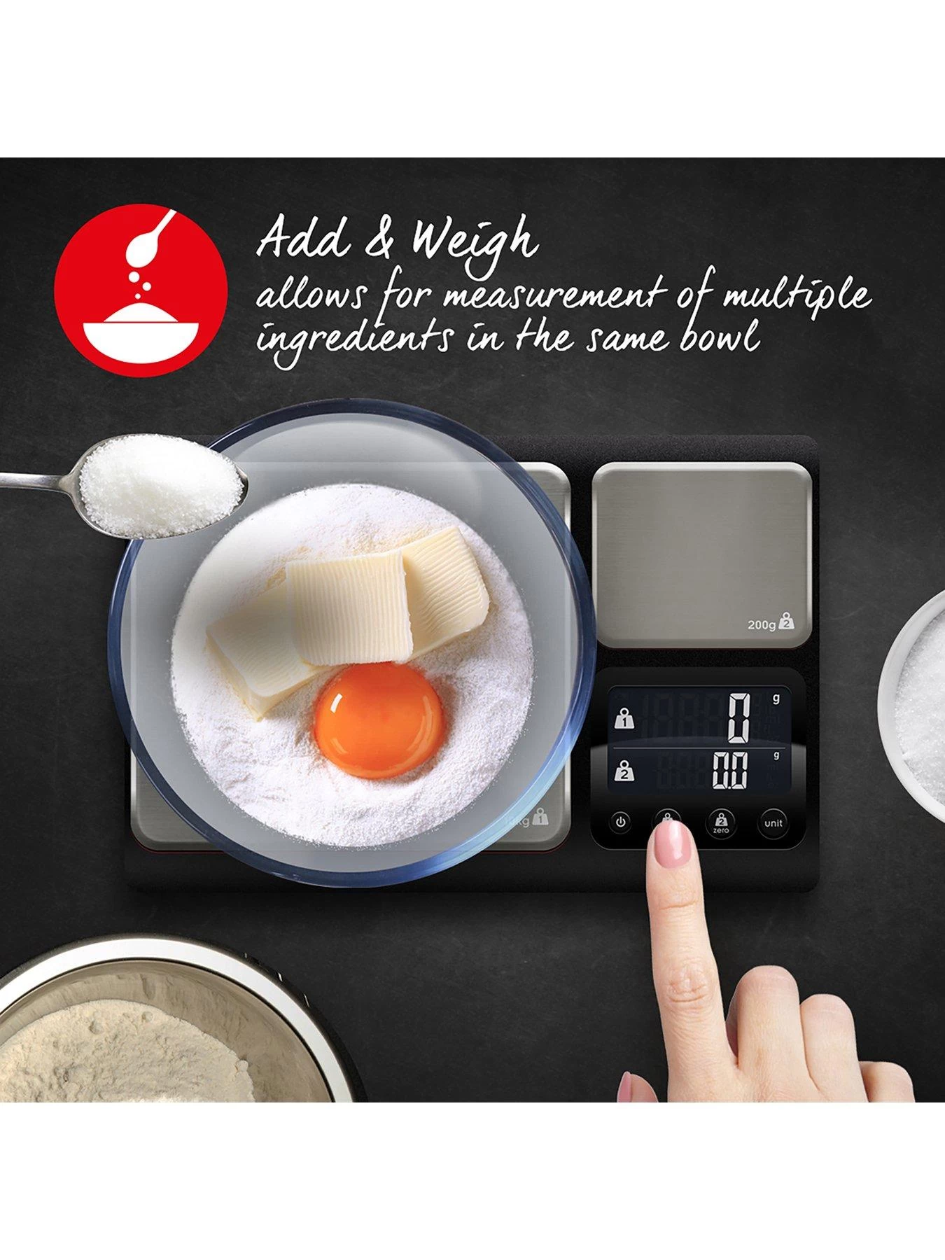 Salter Heston Blumenthal Dual Platform Precision Scale 1049 6 Salter Heston Blumenthal Dual Platform Precision Scale 1049 - Image 4