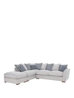 Very Home Bloom Fabric Left Hand Corner Group Sofa