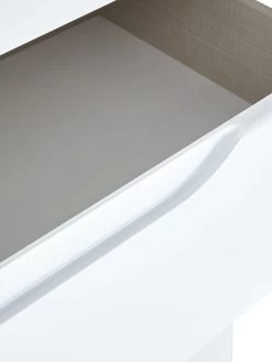 One Call Monaco Ready Assembled High Gloss 5 Drawer Chest 10 One Call Monaco Ready Assembled High Gloss 5 Drawer Chest -Home Comprehensive LPHVF SQ4 0000000559 WHITE GLOSS SLd