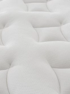 Silentnight Pippa Memory Pillowtop Sprung Mattress - Medium Firm - Express Delivery -Home Comprehensive LPW46 SQ4 0000000013 WHITE SLd1