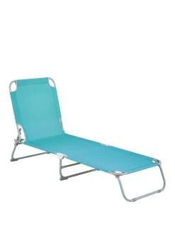 Hawaii Sunlounger - Turquoise -Home Comprehensive LUCVY SQ2 0000000061 TURQUOISE SLf