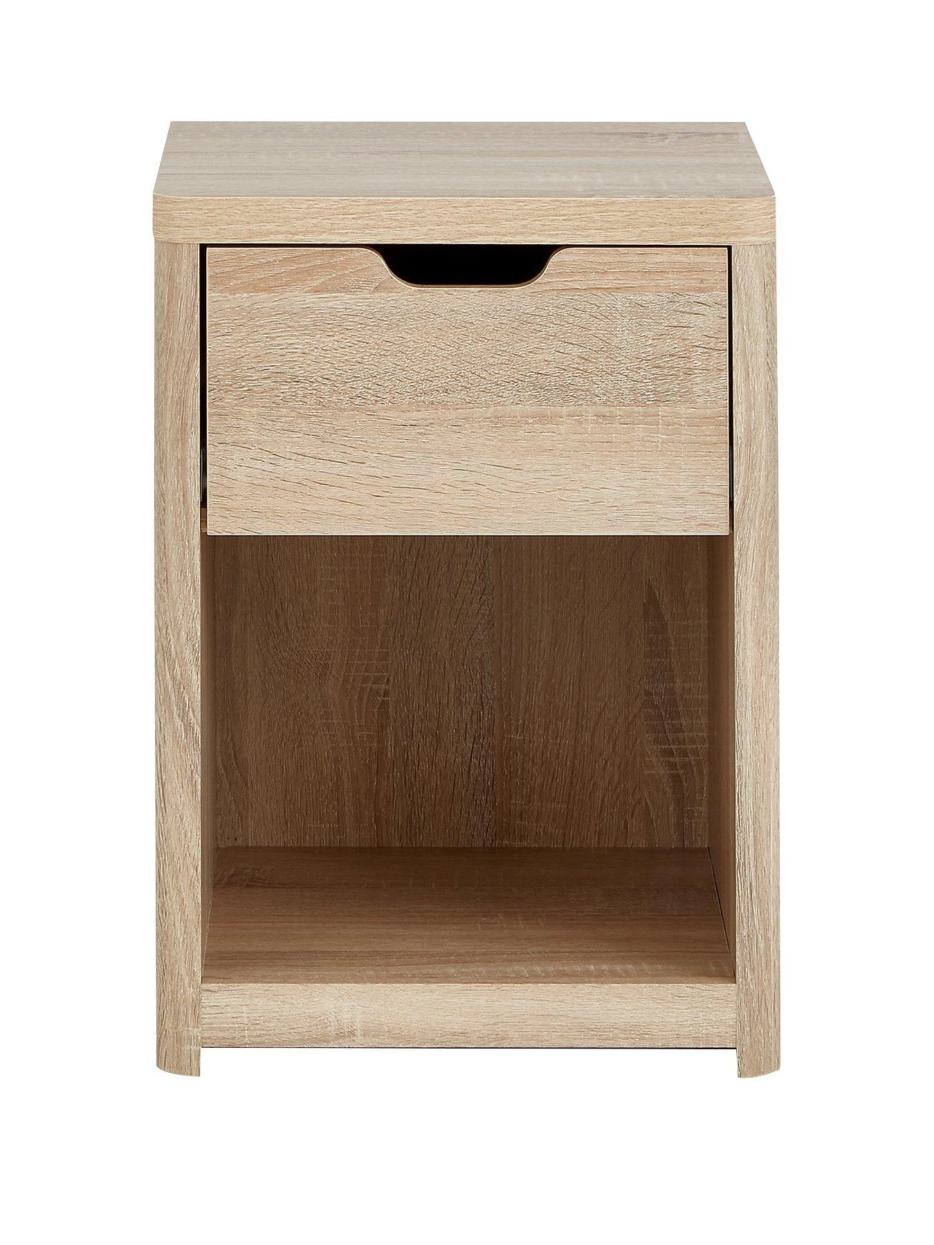Very Home Aspen 1 Drawer Bedside Chest 4 Very Home Aspen 1 Drawer Bedside Chest - Image 2