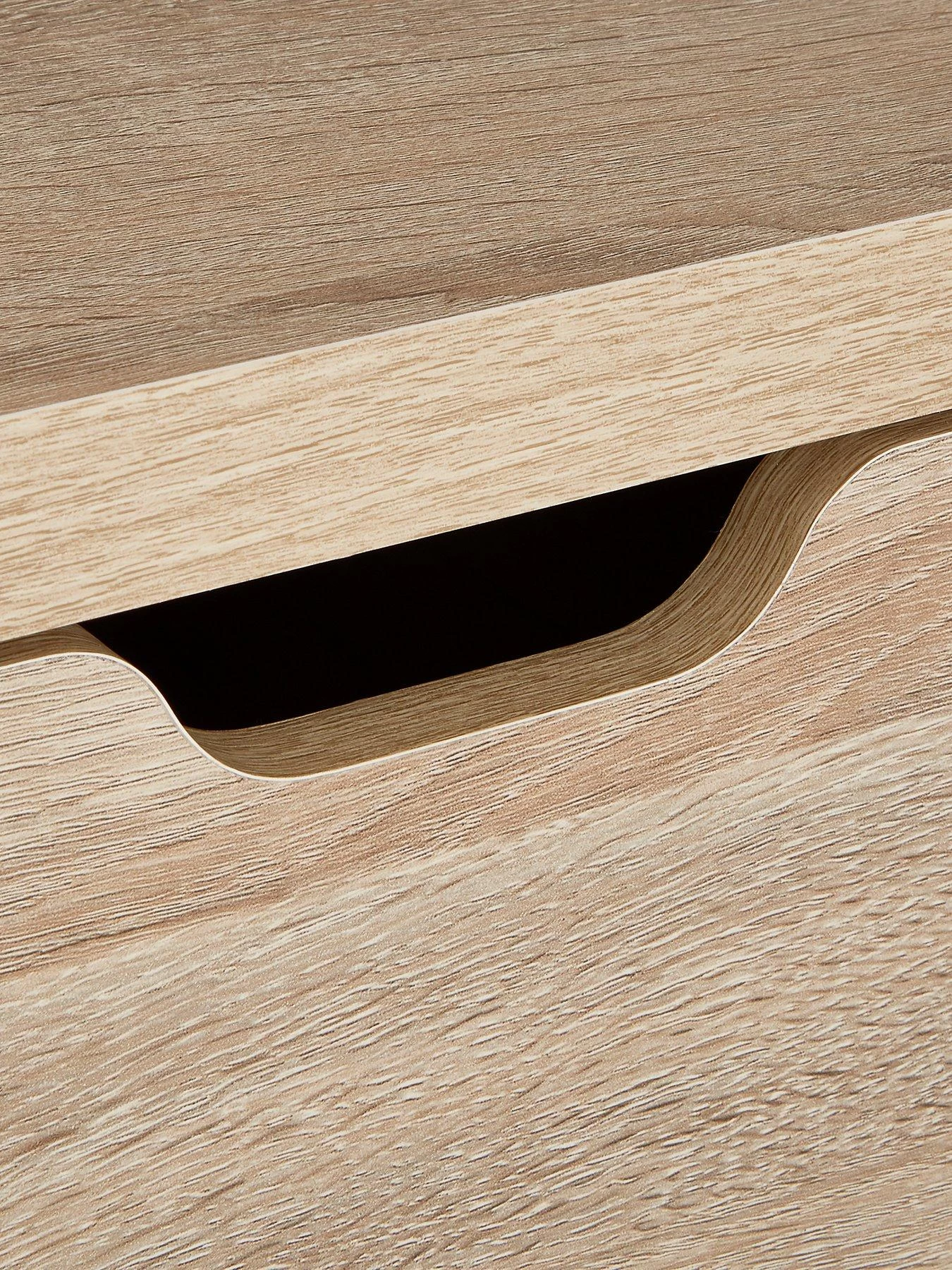 Very Home Aspen 1 Drawer Bedside Chest 7 Very Home Aspen 1 Drawer Bedside Chest - Image 5