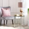 Michelle Keegan Home Vegas Mirrored Occasional Lamp Table -Home Comprehensive M6EN6 SQ1 0000002051 MIRROR RSr