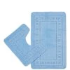 Catherine Lansfield Armoni Bath And Pedestal Mat Set