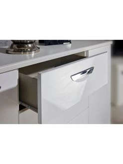 SWIFT Neptune Ready Assembled High Gloss Large Sideboard - White - FSC® Certified -Home Comprehensive MRCRH SQ4 0000000559 WHITE GLOSS SLd