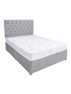Airsprung New Victoria Ortho Divan Bed With Storage Options - Natural, Grey 9 Airsprung New Victoria Ortho Divan Bed With Storage Options - Natural, Grey -Home Comprehensive MXGTM SQ3 0000000005 GREY SLd
