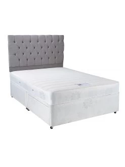 Airsprung New Astbury Memory Divan With Storage Options - White -Home Comprehensive MXPKV SQ3 0000000013 WHITE SLd