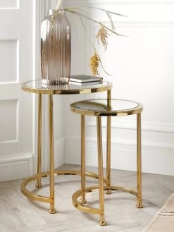 Michelle Keegan Home Aruba Nest Of Lamp Tables