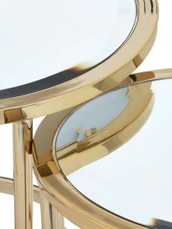 Michelle Keegan Home Aruba Nest Of Lamp Tables 11 Michelle Keegan Home Aruba Nest Of Lamp Tables -Home Comprehensive N33RM SQ5 0000000036 GOLD SLd1