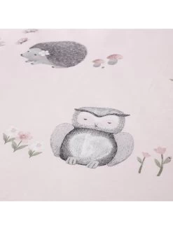 Catherine Lansfield Woodland Friends Easy Care Duvet Cover Set - Pink -Home Comprehensive N3UU4 SQ4 0000000063 PINK SLd2