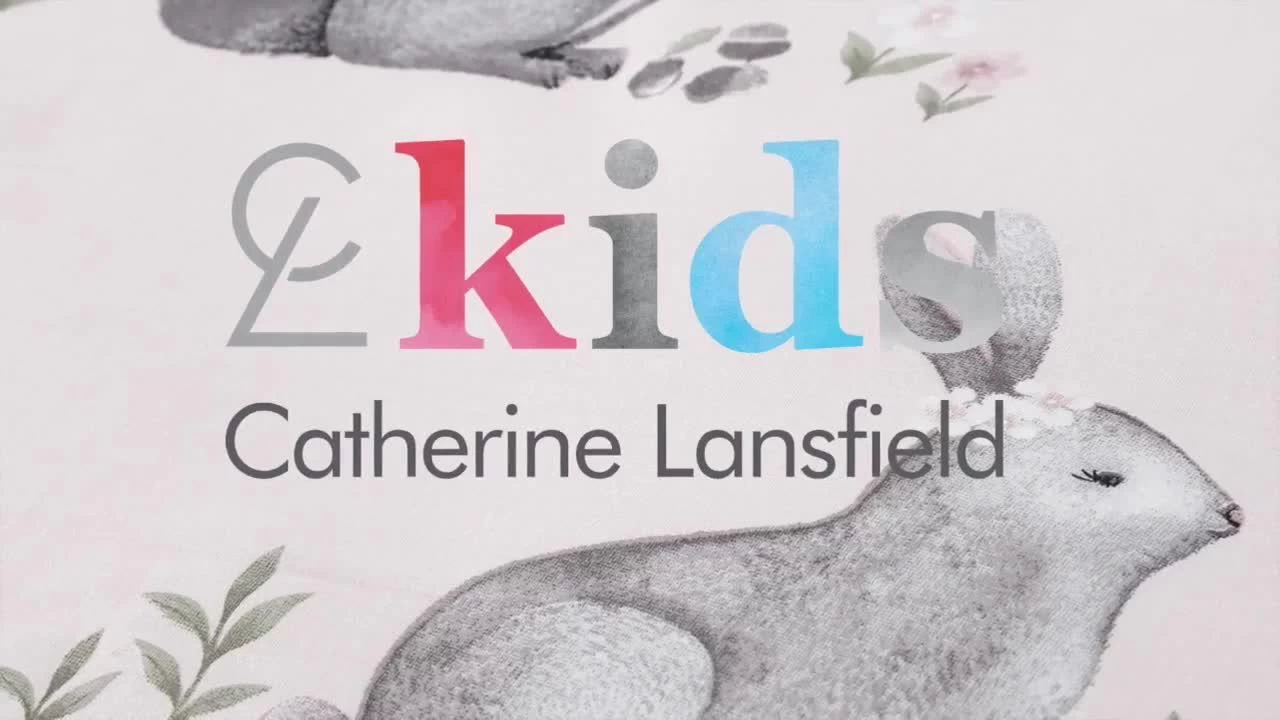 Catherine Lansfield Woodland Friends Easy Care Eyelet Lined Curtains 7 Catherine Lansfield Woodland Friends Easy Care Eyelet Lined Curtains - Image 5