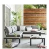 Very Home Rio Low Level Corner Sofa Set 1 Very Home Rio Low Level Corner Sofa Set -Home Comprehensive N7XE3 SQ1 0000000005 GREY SLf