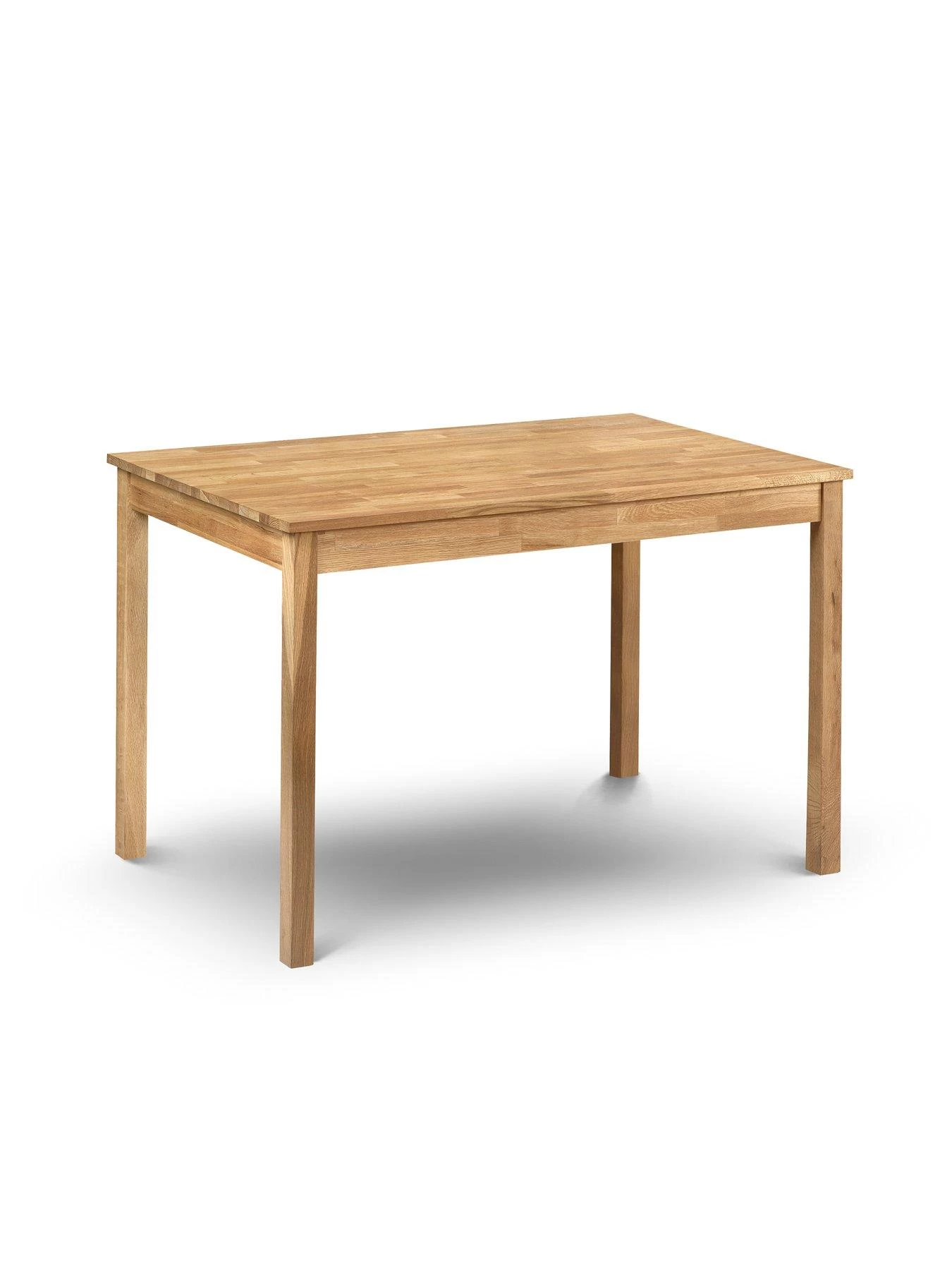 Julian Bowen Coxmoor 118 Cm Solid Oak Dining Table + 2 Chairs + Bench 7 Julian Bowen Coxmoor 118 Cm Solid Oak Dining Table + 2 Chairs + Bench - Image 5