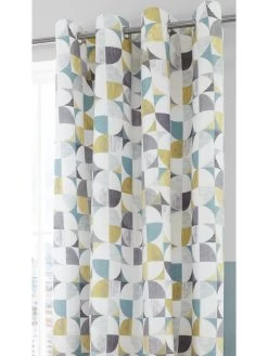 Catherine Lansfield Retro Circles Eyelet Lined Curtains 10 Catherine Lansfield Retro Circles Eyelet Lined Curtains -Home Comprehensive NAPTH SQ3 0000000029 MULTI SLd
