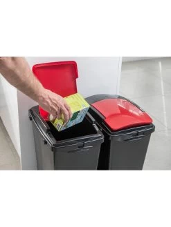 Addis Set Of Three 40-Litre Recycling Utility Bins 8 Addis Set Of Three 40-Litre Recycling Utility Bins -Home Comprehensive NAX9E SQ3 0000000029 MULTI SLd1