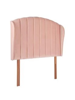 Michelle Keegan Home Sabina Fabric Padded Headboard 8 Michelle Keegan Home Sabina Fabric Padded Headboard -Home Comprehensive NDACL SQ3 0000000063 PINK SLa1
