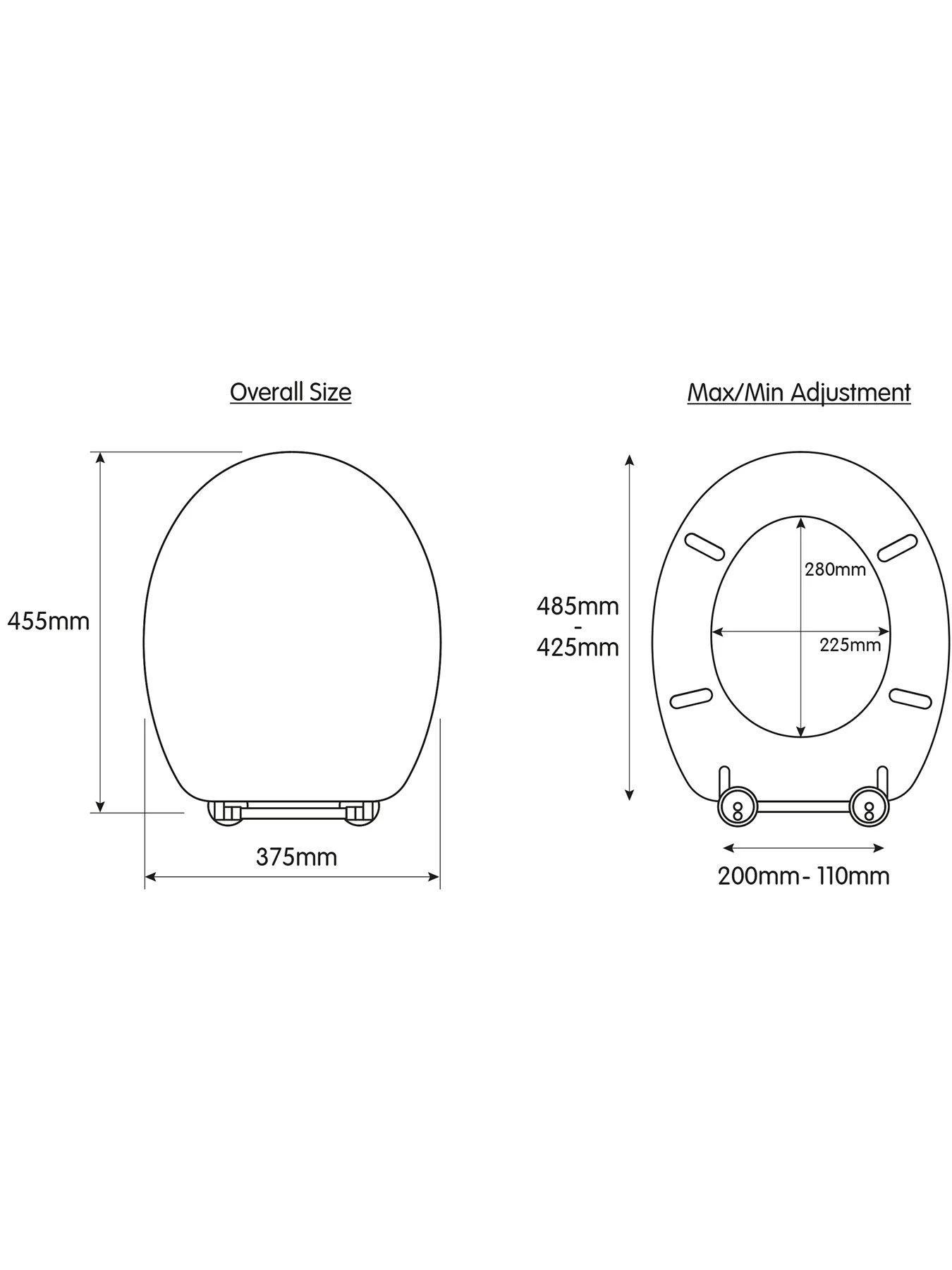 Croydex Portland Flexi-Fix Toilet Seat 6 Croydex Portland Flexi-Fix Toilet Seat - Image 4