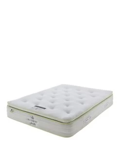 Silentnight Comfort Breathe 1400 Tufted Pillowtop Mattress - Firm -Home Comprehensive NT9D9 SQ2 0000000013 WHITE SLd