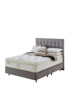 Silentnight Comfort Breathe 2000 Tufted Pillowtop Mattress - Softer Medium Or Medium Firm 9 Silentnight Comfort Breathe 2000 Tufted Pillowtop Mattress - Softer Medium Or Medium Firm -Home Comprehensive NT9DG SQ2 0000000013 WHITE SLd