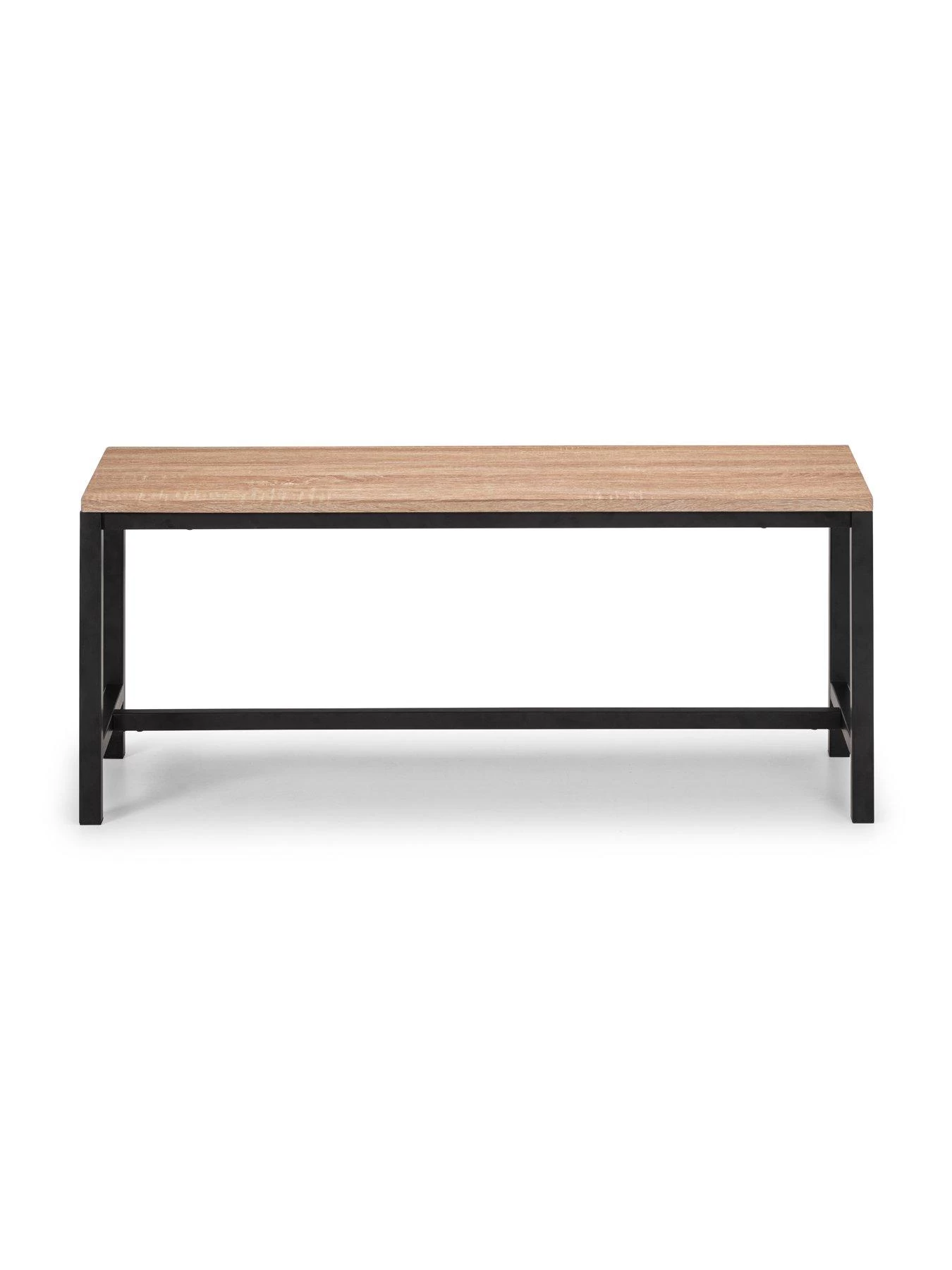 Julian Bowen Tribeca 120 Cm Dining Table + 2 Monroe Chairs + Bench 5 Julian Bowen Tribeca 120 Cm Dining Table + 2 Monroe Chairs + Bench - Image 3