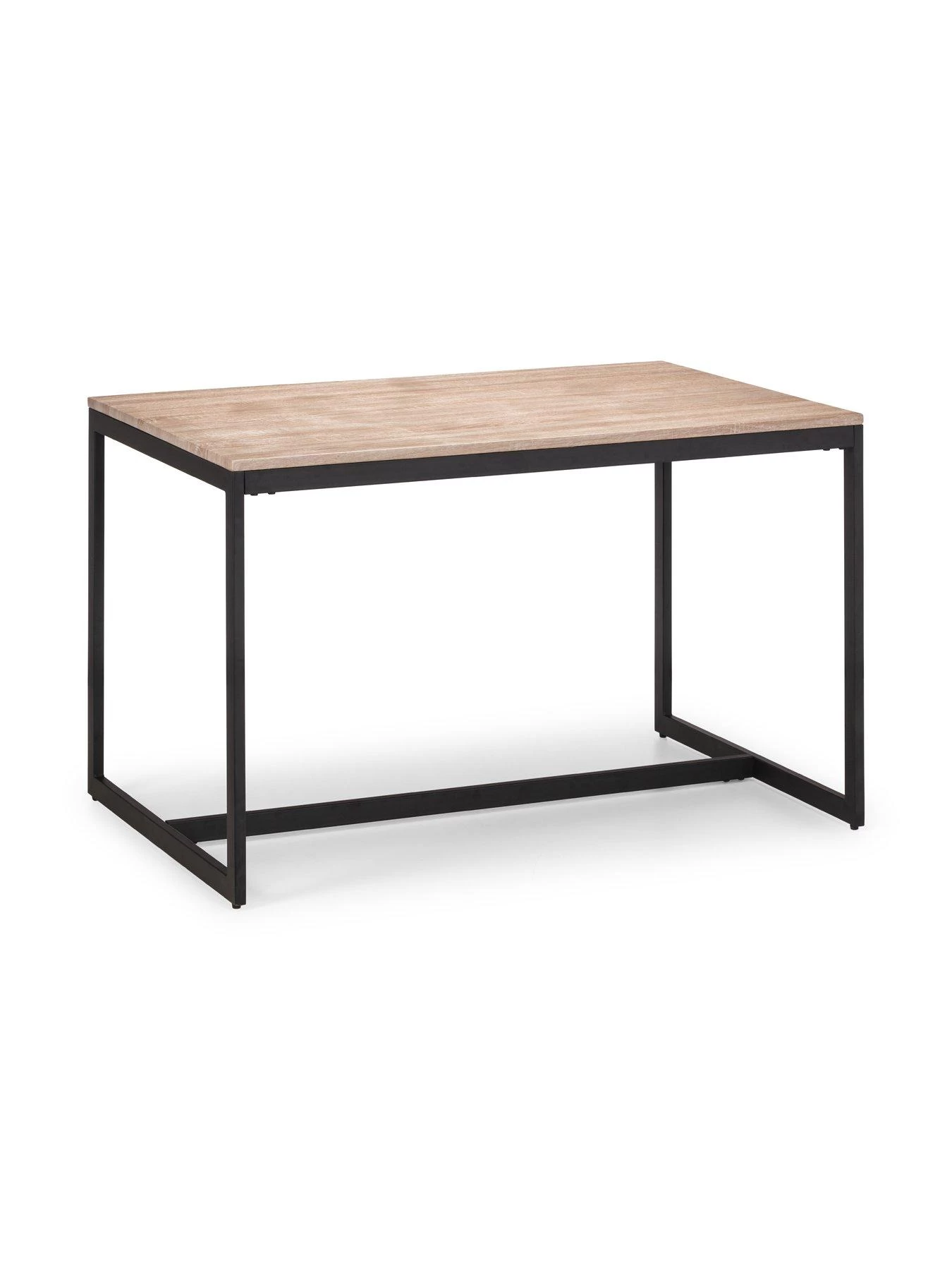 Julian Bowen Tribeca 120 Cm Dining Table + 2 Monroe Chairs + Bench 6 Julian Bowen Tribeca 120 Cm Dining Table + 2 Monroe Chairs + Bench - Image 4